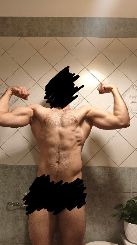 Condizione successiva dello stesso cliente, volto oscurato